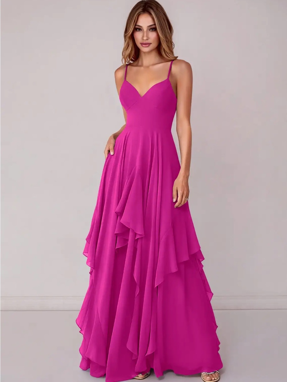 Barbie Azazie Fuchsia Formal Dress